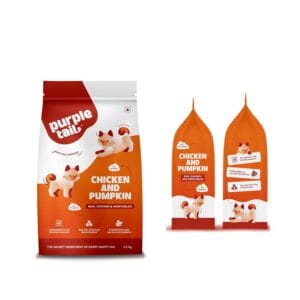 purple tail puppy food 3kg bhopal